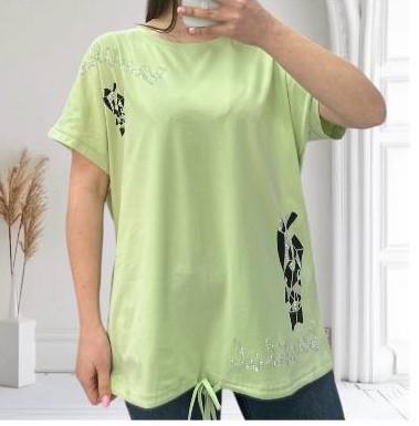 Футболка Shipi (L-2XL) 25308 mint (лето)