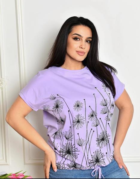 Футболка Novetly Store (54-56) 250303 lilac (лето)
