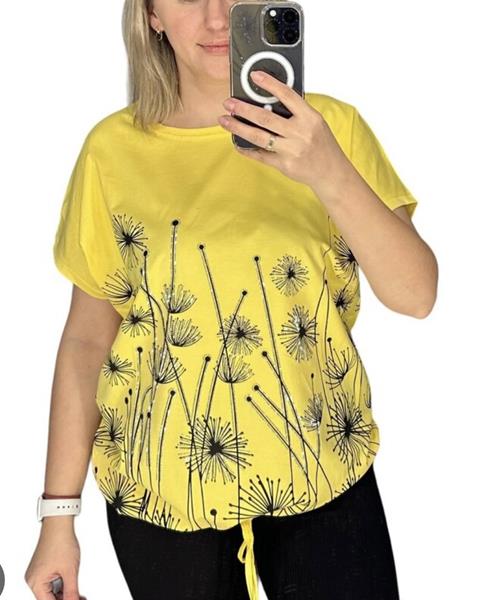 Футболка Novetly Store (54-56) 250303 yellow (лето)