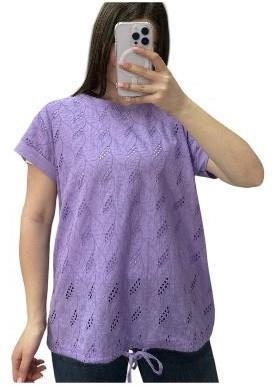 Футболка Novetly Store (48-56) 25045 lilac (лето)