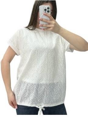 Футболка Novetly Store (48-56) 25045 white (лето)