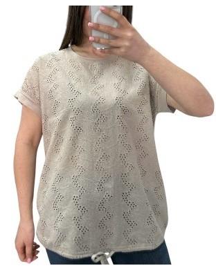 Футболка Novetly Store (48-56) 25047 beige (лето)