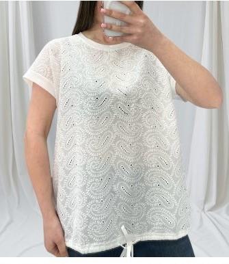 Футболка Novetly Store (48-56) 25048 white (лето)
