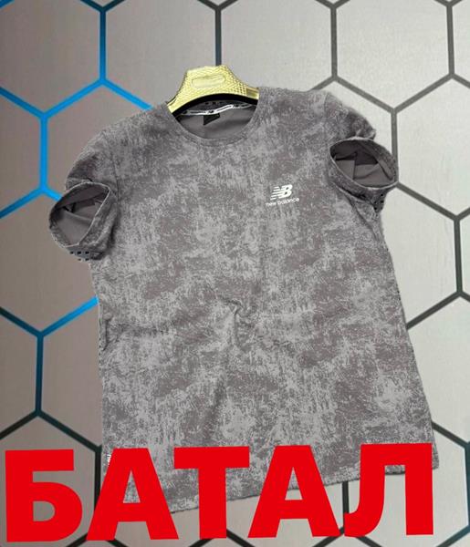 Футболка Alex Clothes (2XL-6XL) 3671 grey (лето)