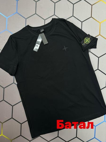 Футболка Alex Clothes (2XL-6XL) 3692 black (лето)