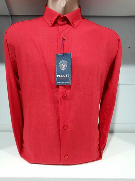 Рубашка Mary Poppins (S-2XL) 4483 red (деми)