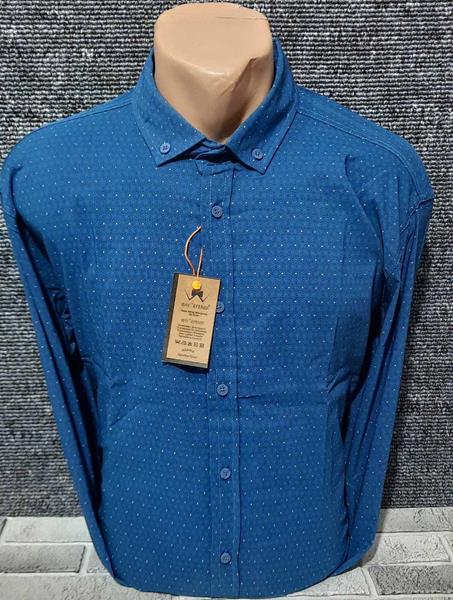 Рубашка Mary Poppins (2XL-6XL) 4490 blue (деми)