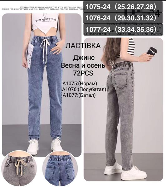 Джинсы Hoan (33-36) A1077-24 mix (лето)