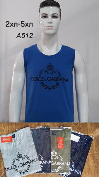 Майка Hoan (2XL-5XL) A512 mix (лето)