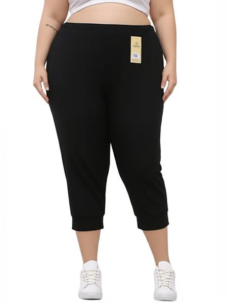 Бриджи Hoan (3XL-7XL) HN423 black (лето)