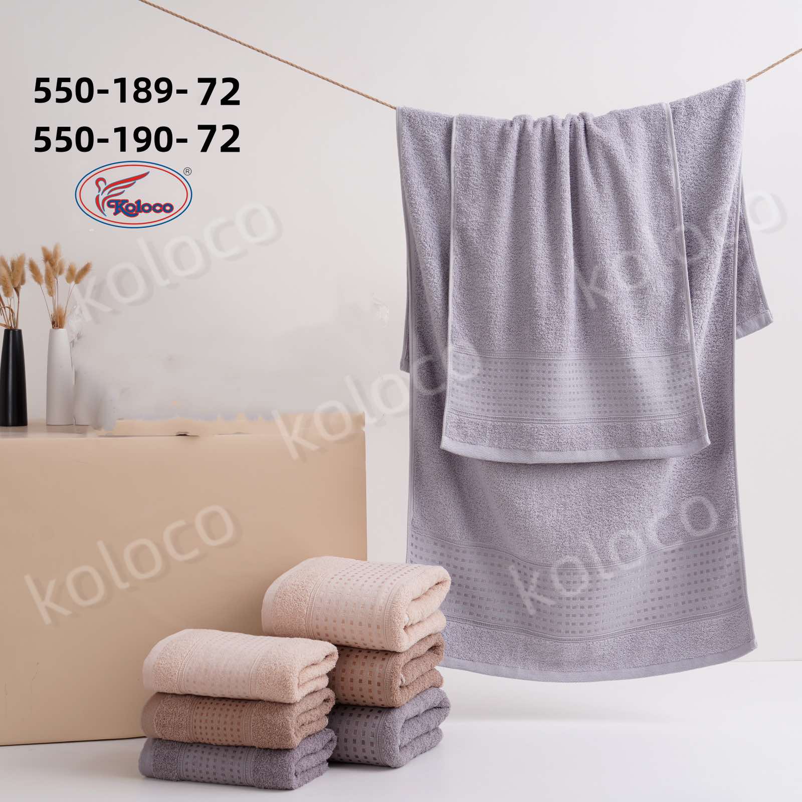 Полотенце Koloco (70*140) 550-189-72 (деми)