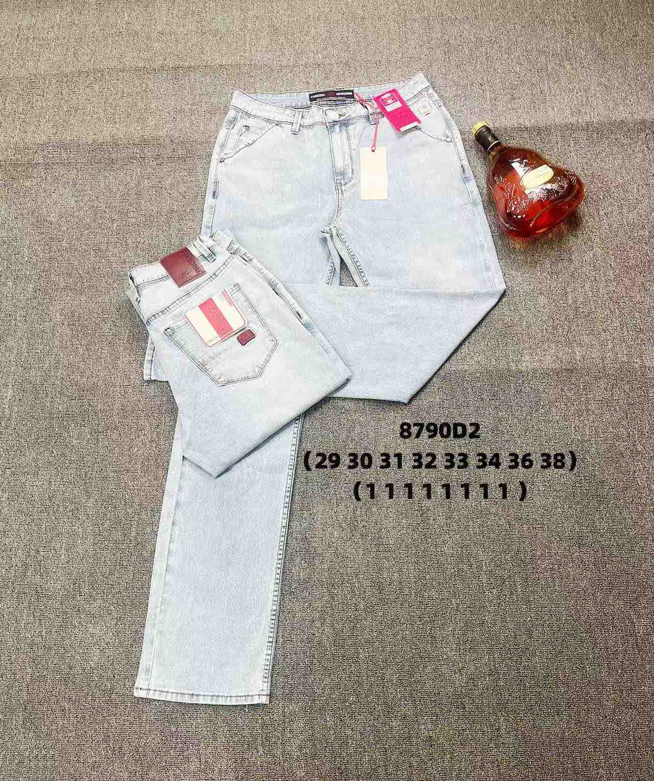 Джинсы Vanda (29-38) 8790D2 l.blue (деми)