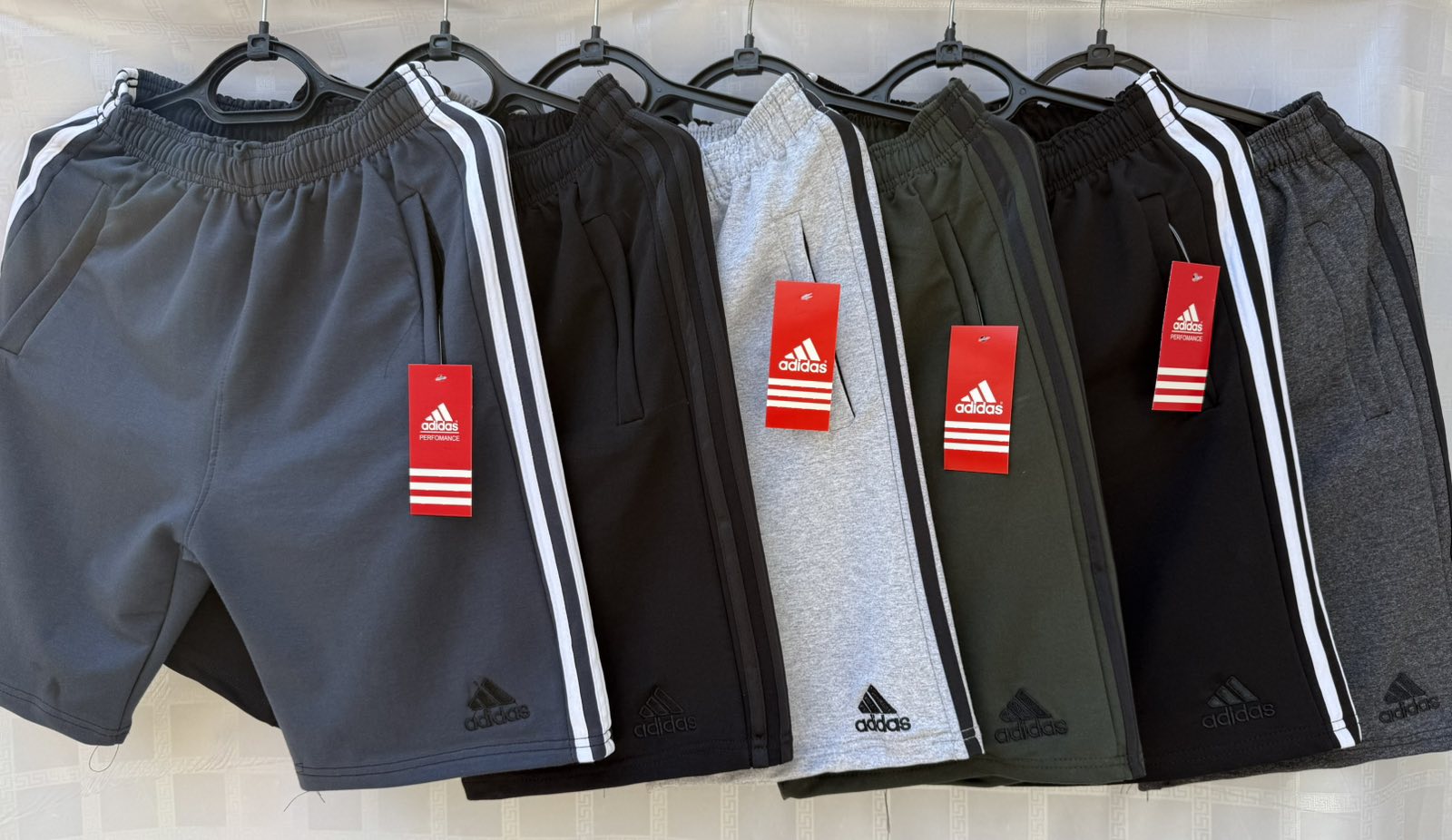 Шорты Shon (48-56) S337 grey (лето)