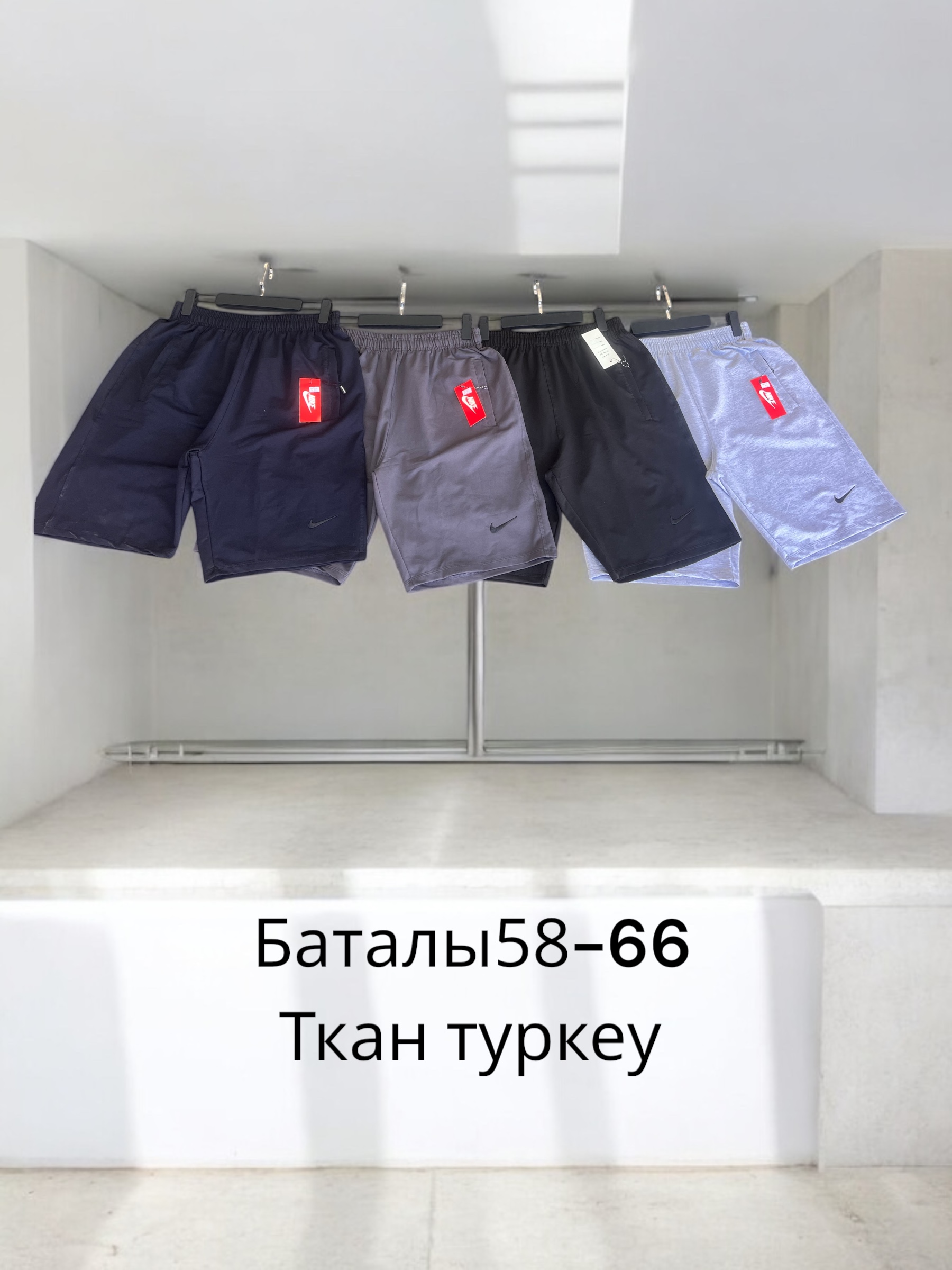 Шорты Phi Hung (58-66) P6 navy (лето)