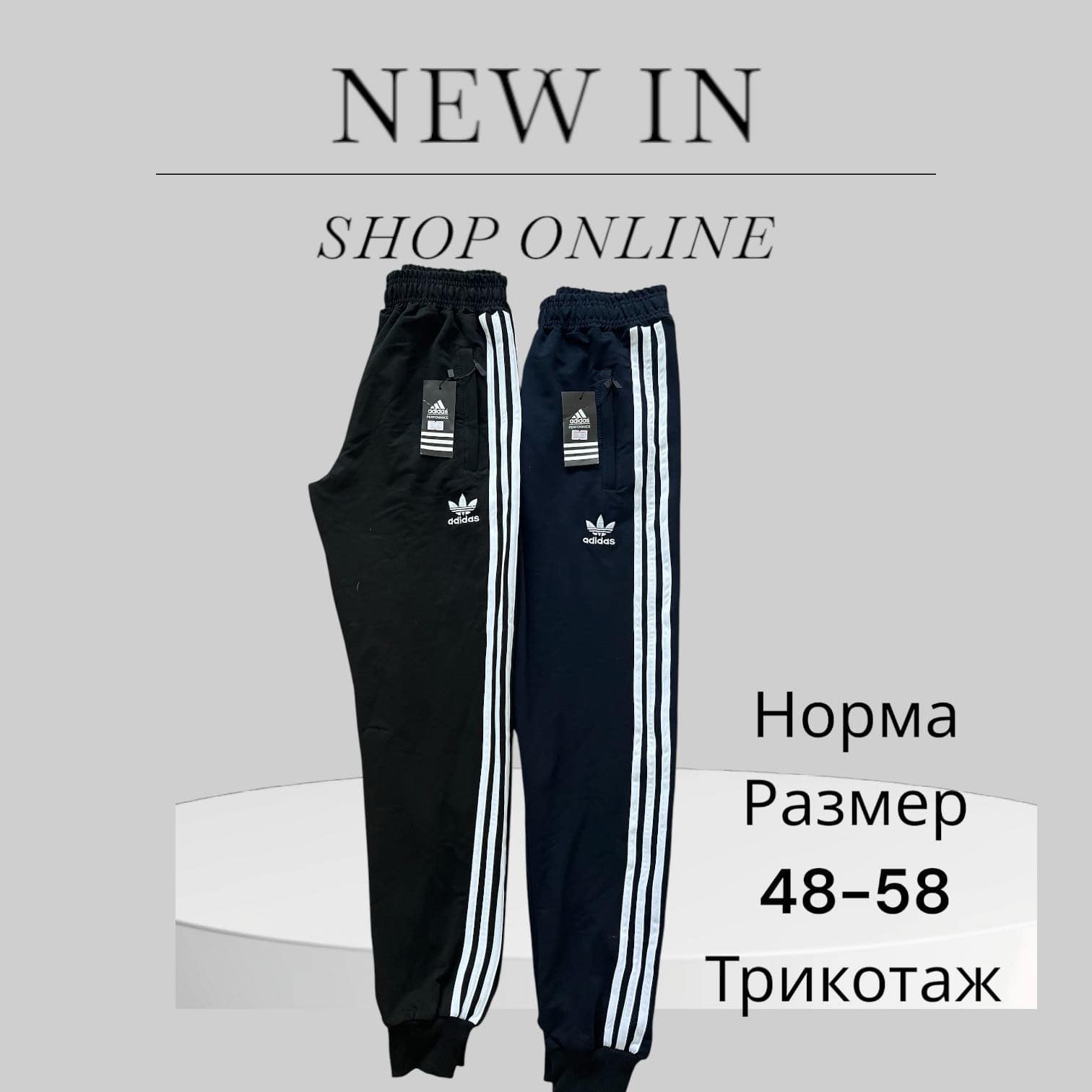 Штаны спорт Phi Hung (48-58) P46 black (деми)