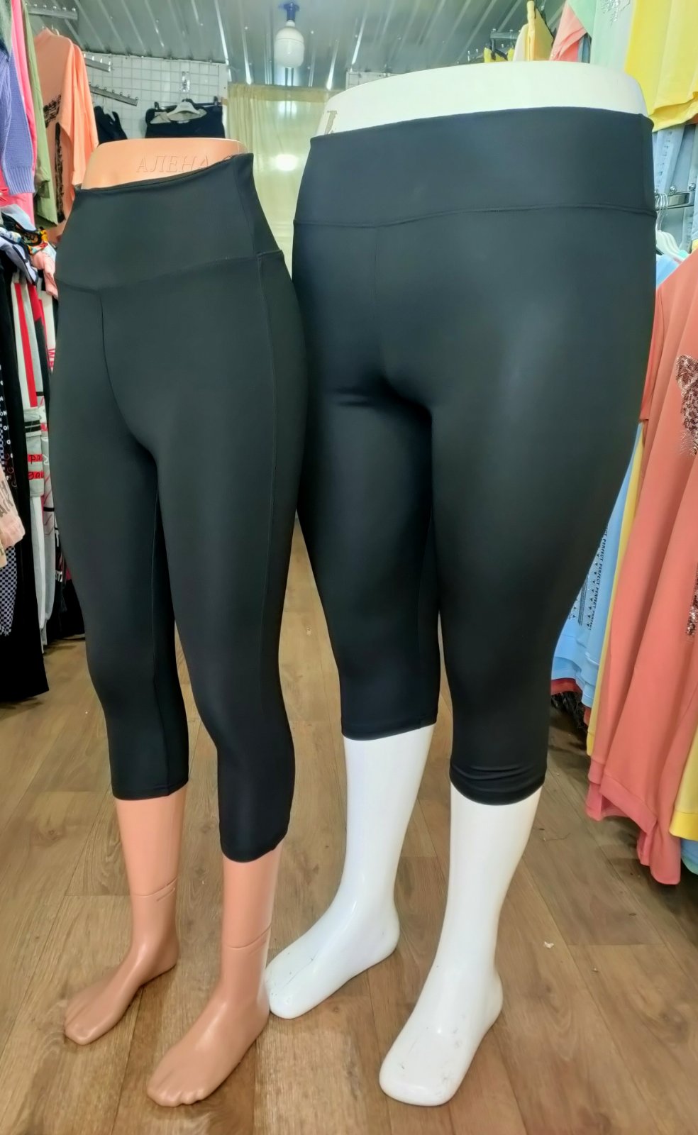 Бриджи Acheal (S-2XL) A1 black (лето)