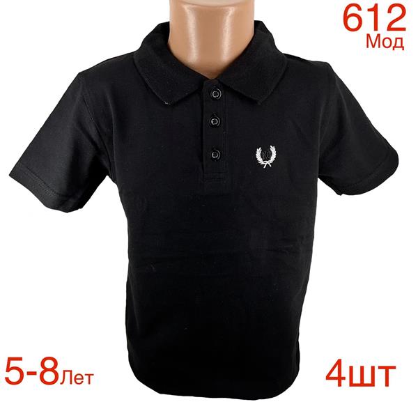 Футболка Надийка (5-8) 612 black (лето)