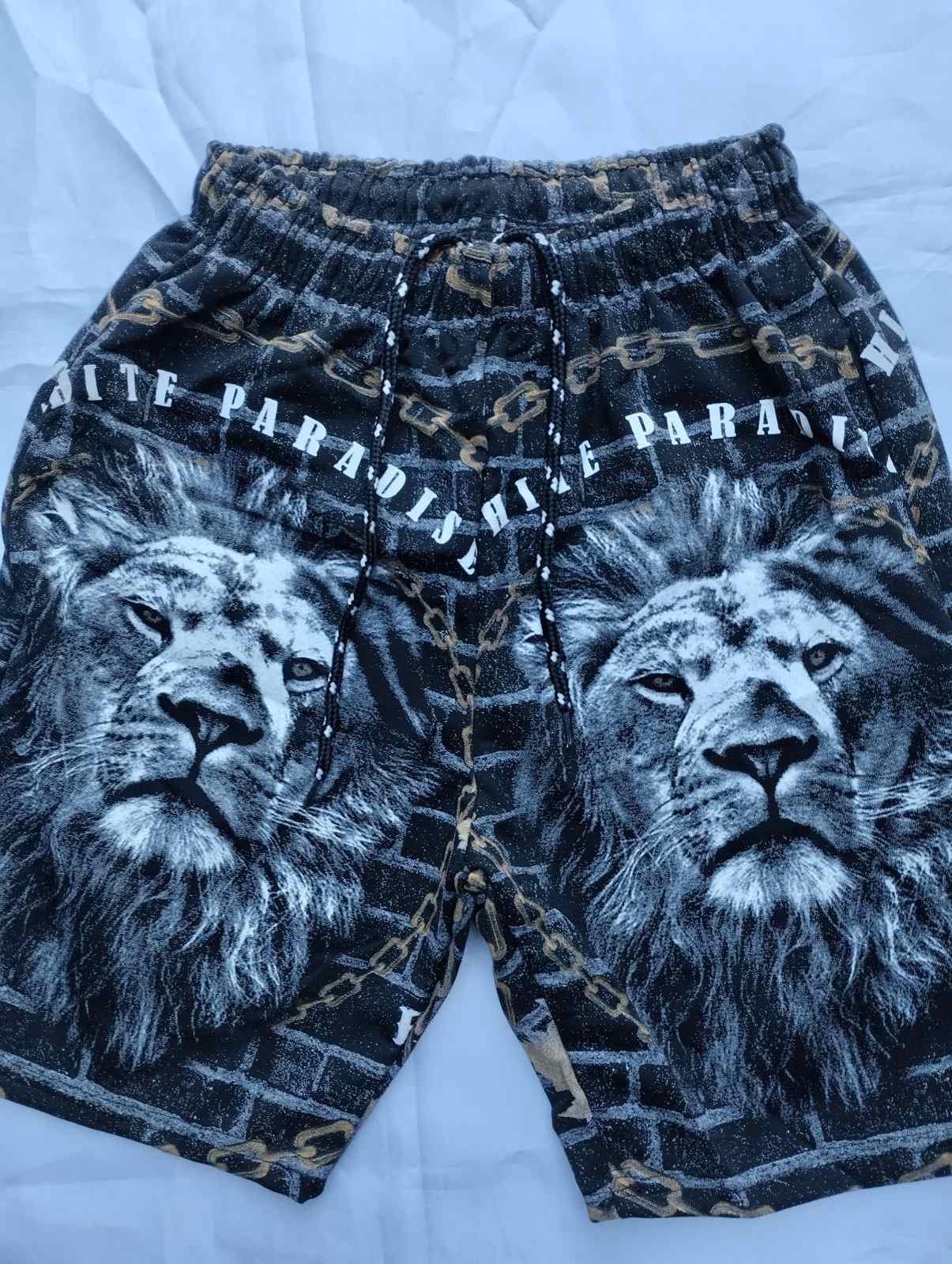 Шорты Panda (M-2XL) 1746 d.grey (лето)