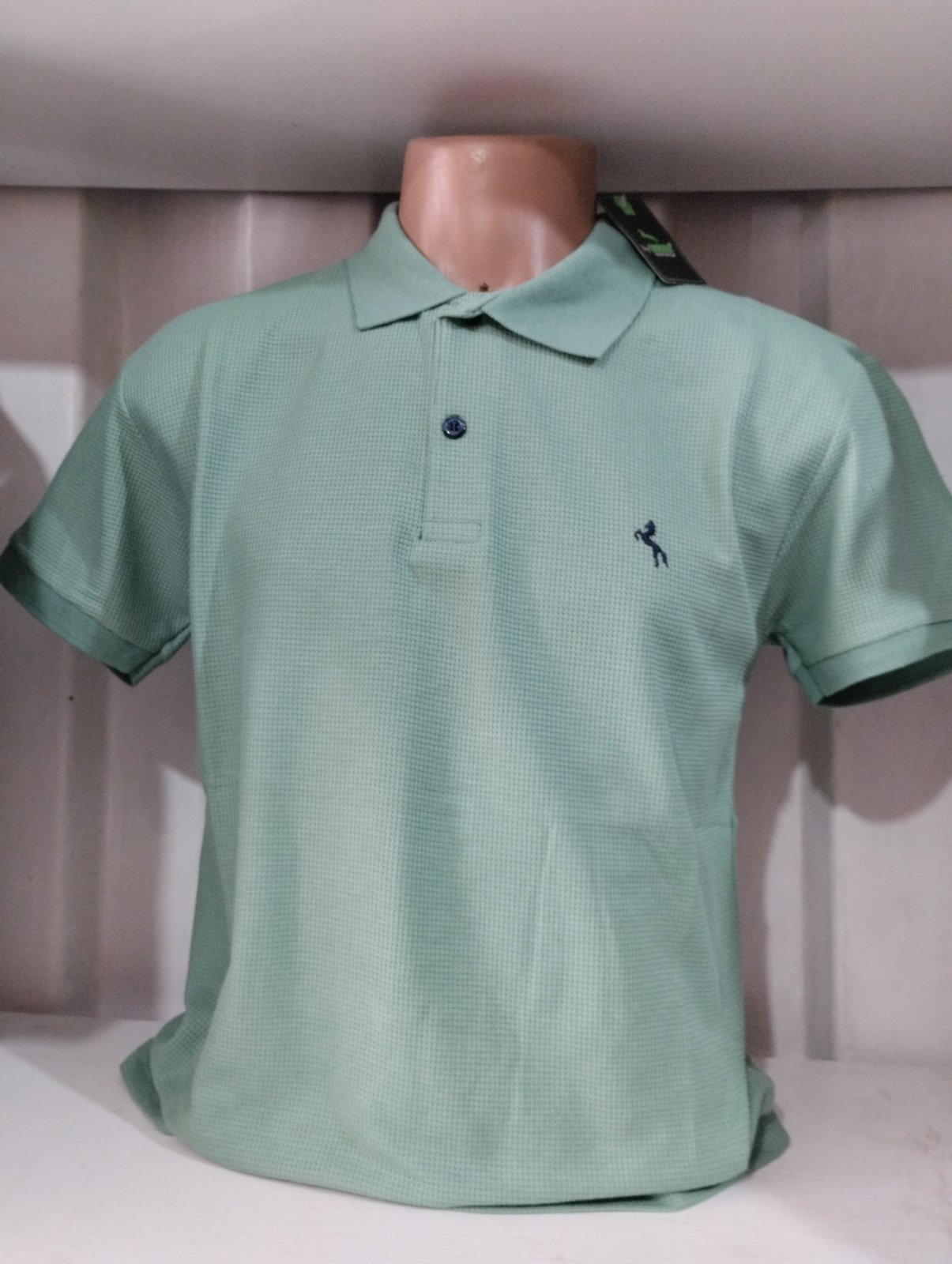 Футболка Panda (M-3XL) 1765 mint (лето)