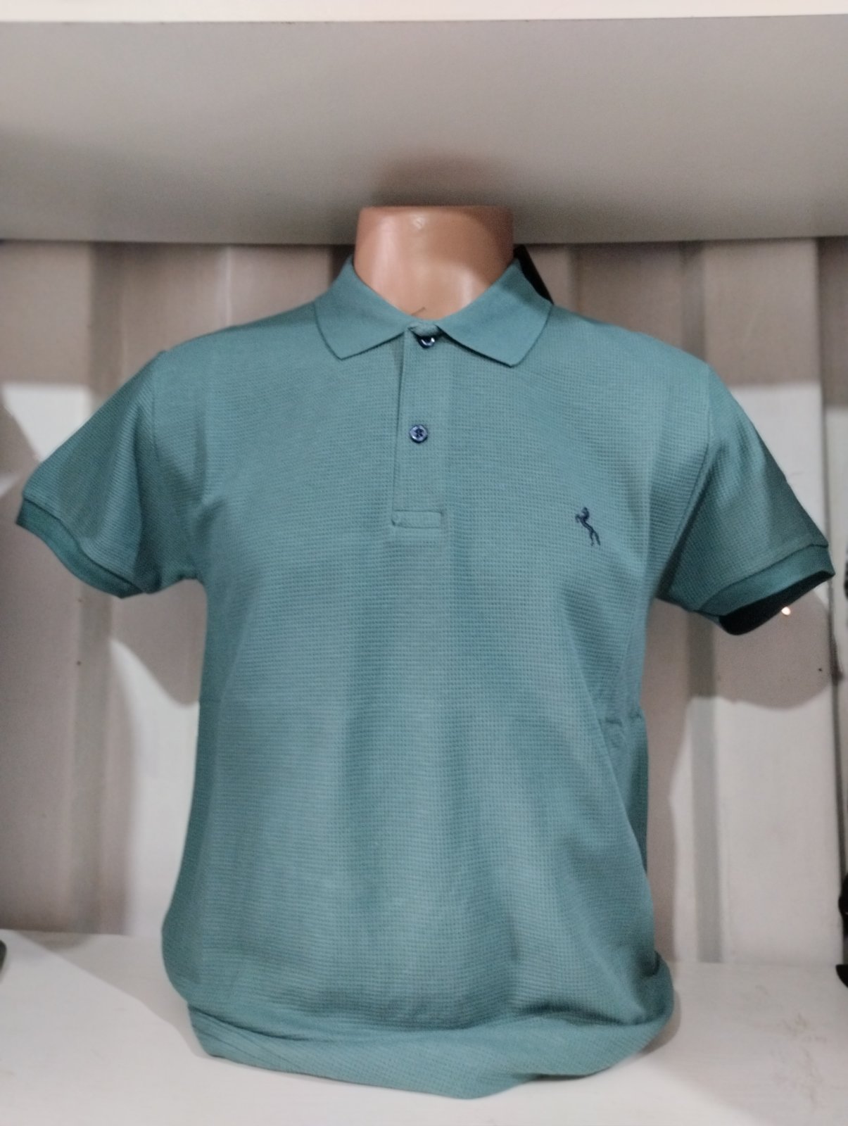 Футболка Panda (M-3XL) 1766 l.blue (лето)