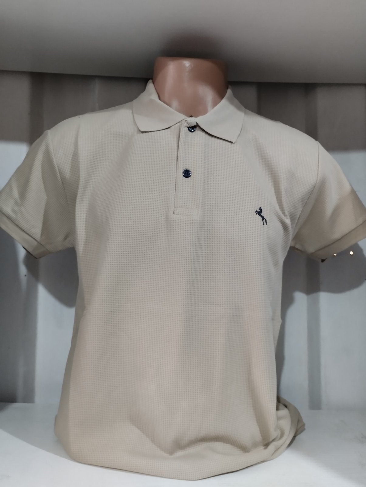 Футболка Panda (M-3XL) 1769 beige (лето)