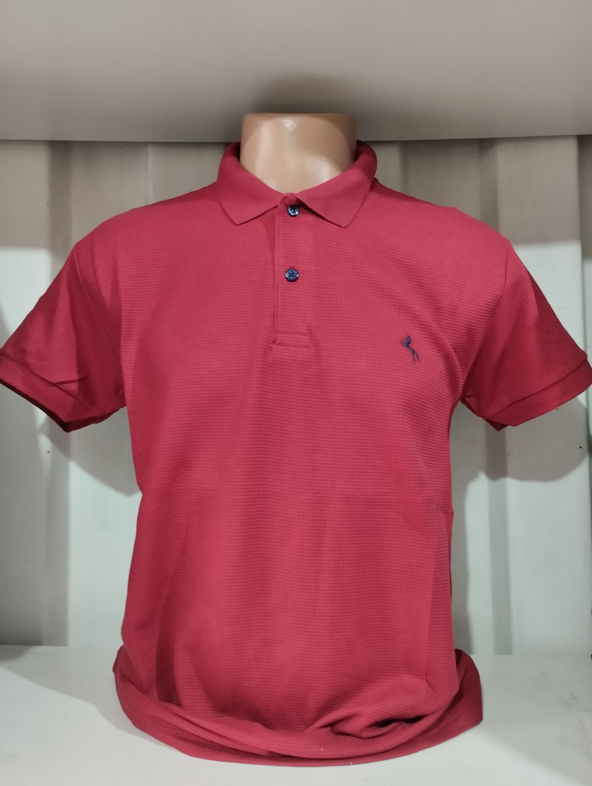 Футболка Panda (M-3XL) 1771 red (лето)