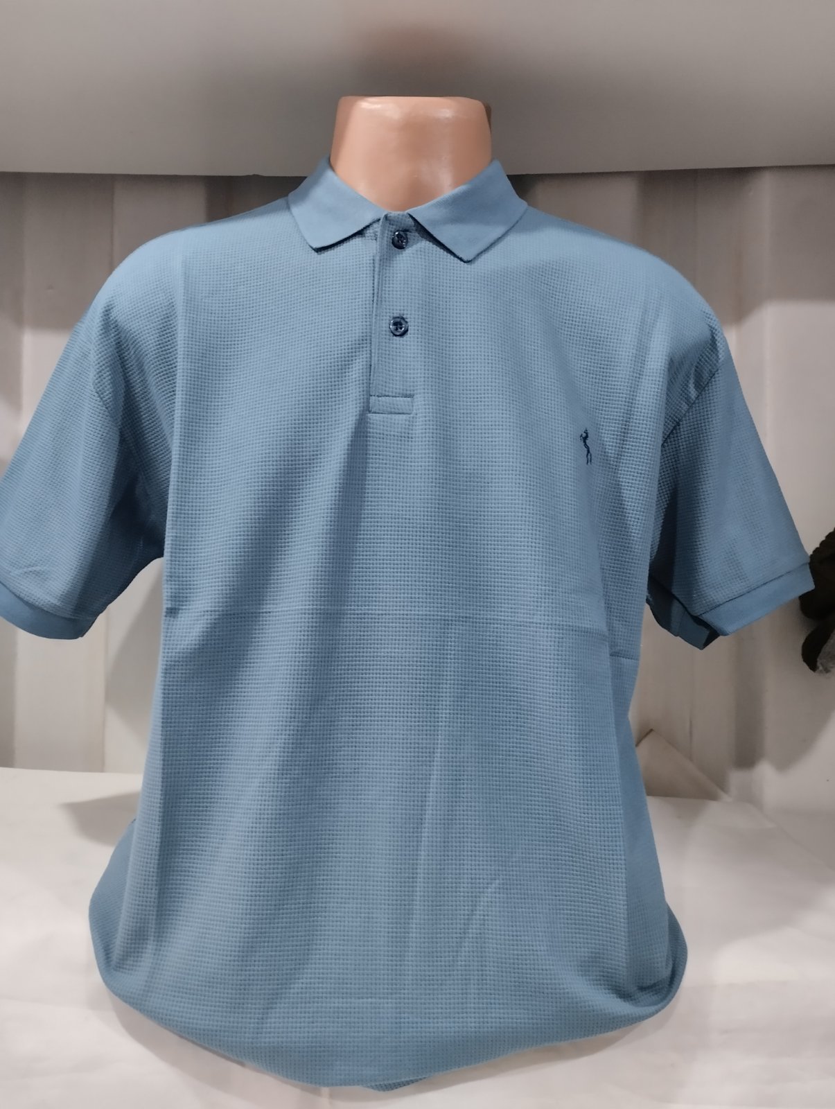 Футболка Panda (4XL-8XL) 1791 blue (лето)