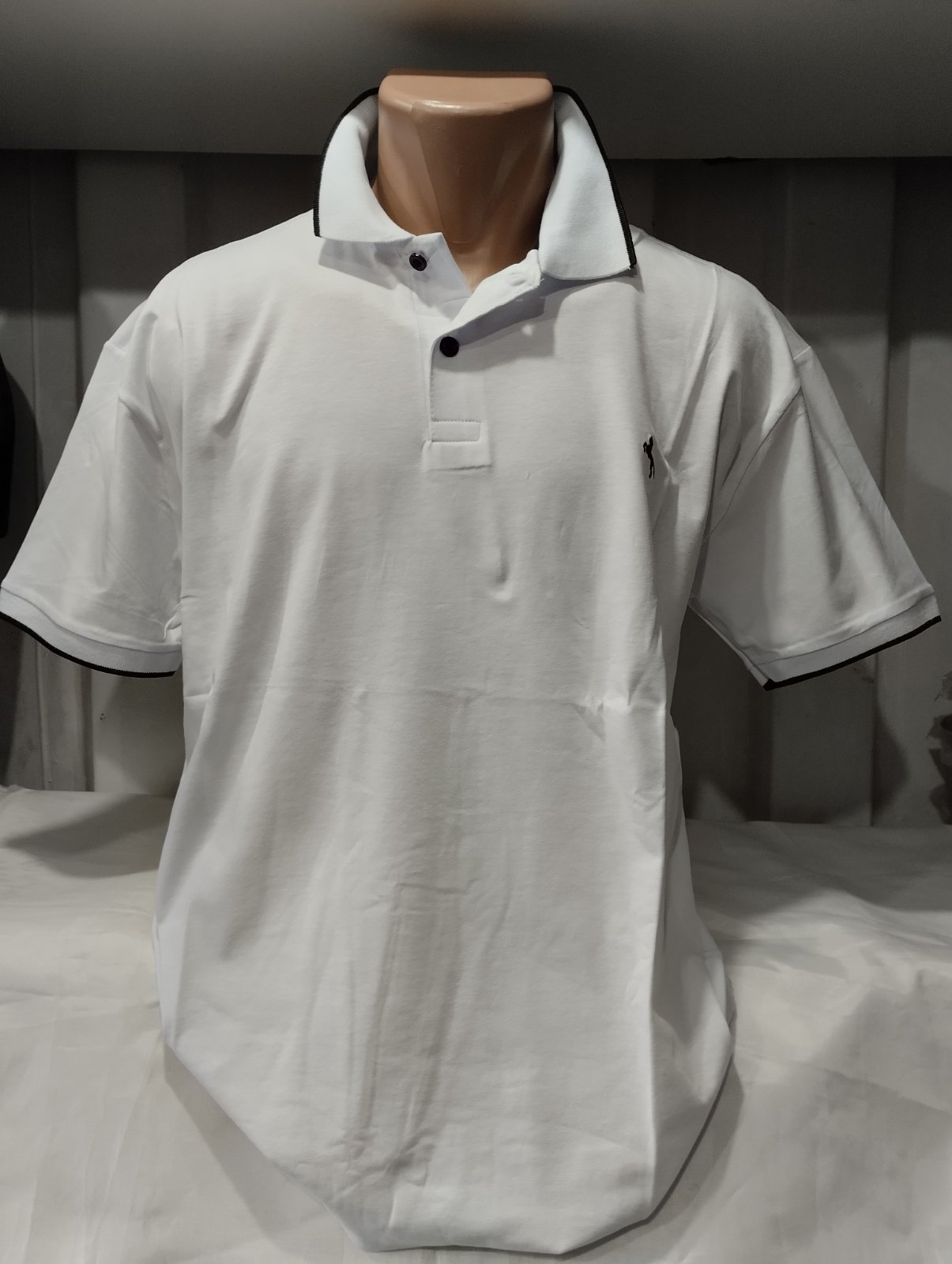 Футболка Panda (4XL-8XL) 1804 white (лето)