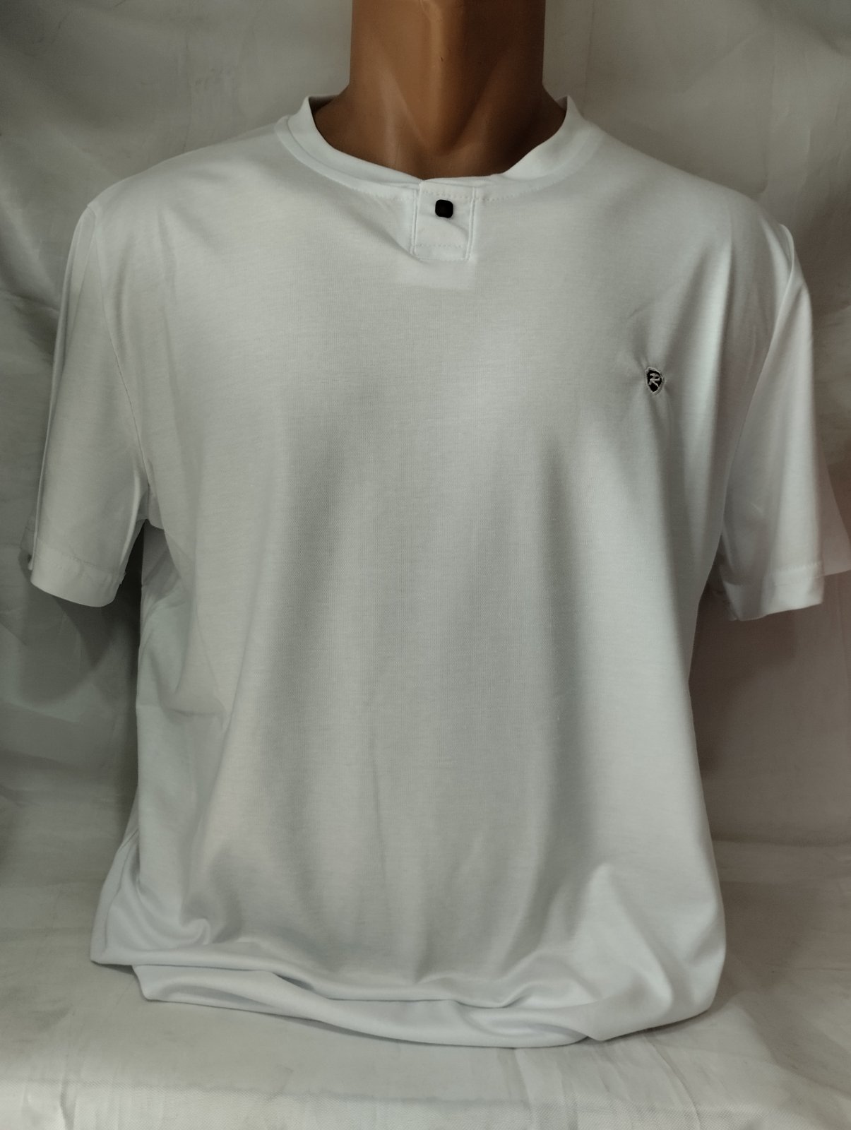 Футболка Panda (L-3XL) 1824 white (лето)