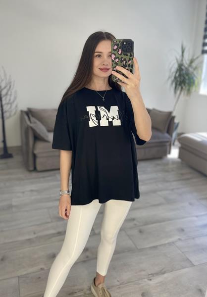 Футболка S.Style (one size) 14-3 black (лето)