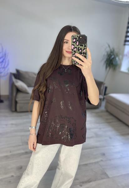 Футболка S.Style (one size) 14-0 brown (лето)