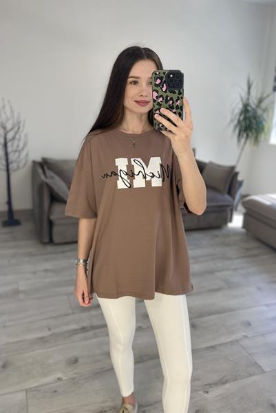 Футболка S.Style (one size) 14-3 brown (лето)