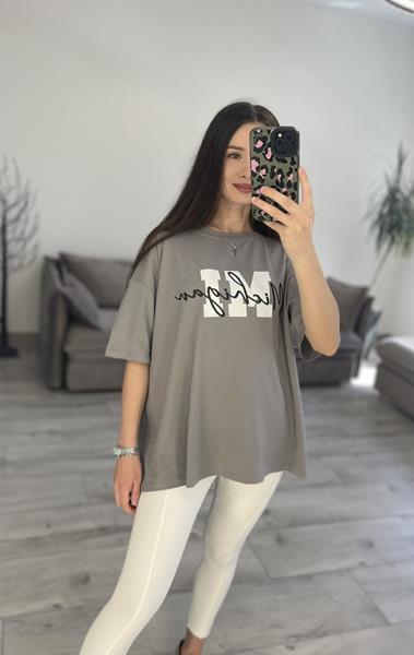 Футболка S.Style (one size) 14-0 grey (лето)