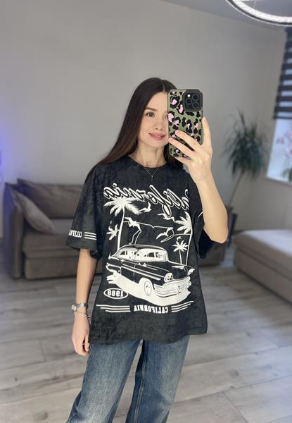 Футболка S.Style (one size) 40-3 black (лето)