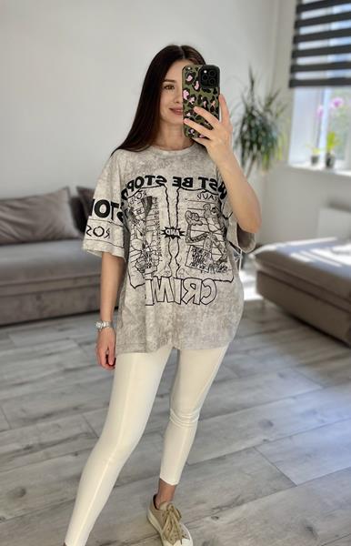 Футболка S.Style (one size) 40 grey (лето)