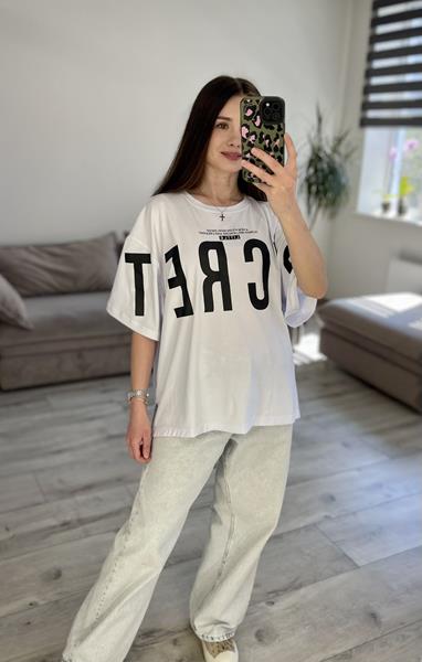 Футболка S.Style (42-48) 55-2 white (лето)