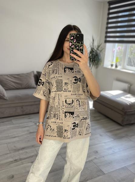 Футболка S.Style (one size) 72 beige (лето)