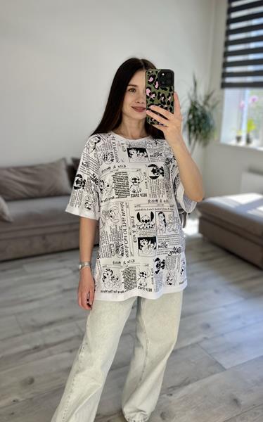 Футболка S.Style (one size) 72 white (лето)