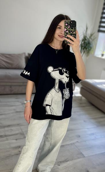 Футболка S.Style (one size) 72-1 black (лето)