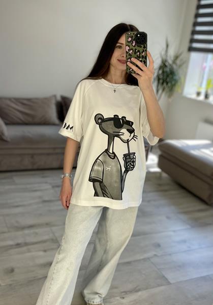 Футболка S.Style (one size) 72-1 milk (лето)