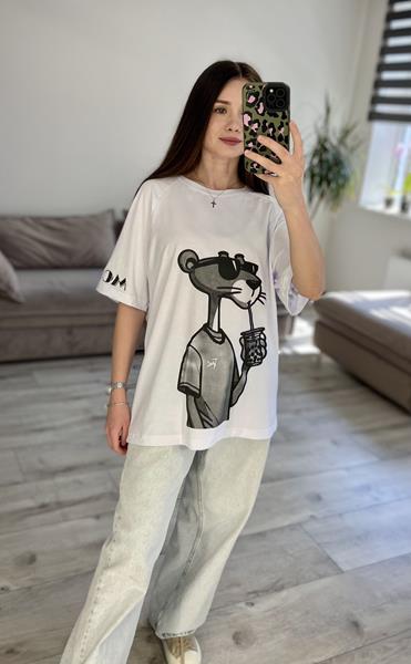 Футболка S.Style (one size) 72-1 white (лето)