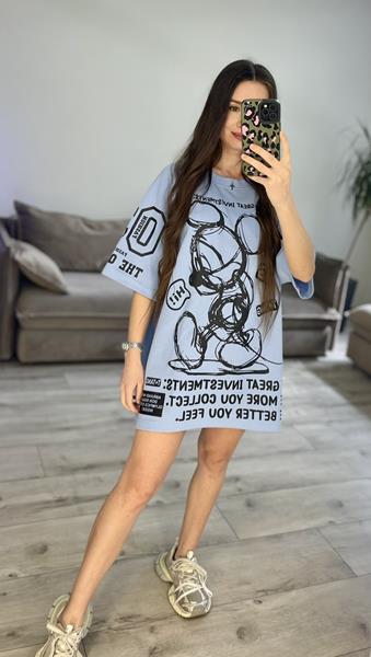 Туника S.Style (one size) 73 -1 l.blue (лето)