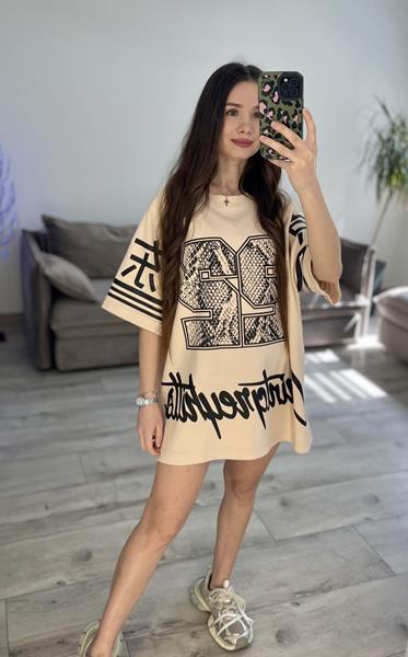 Туника S.Style (one size) 73 beige (лето)