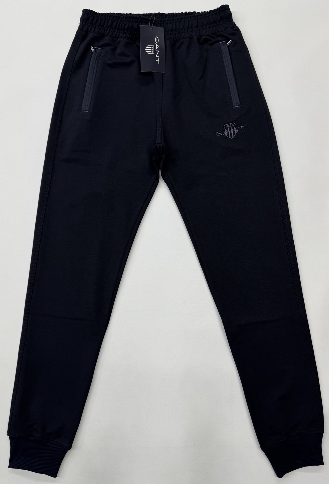 Штаны спорт Trendshop (M-3XL) 0436 navy (деми)