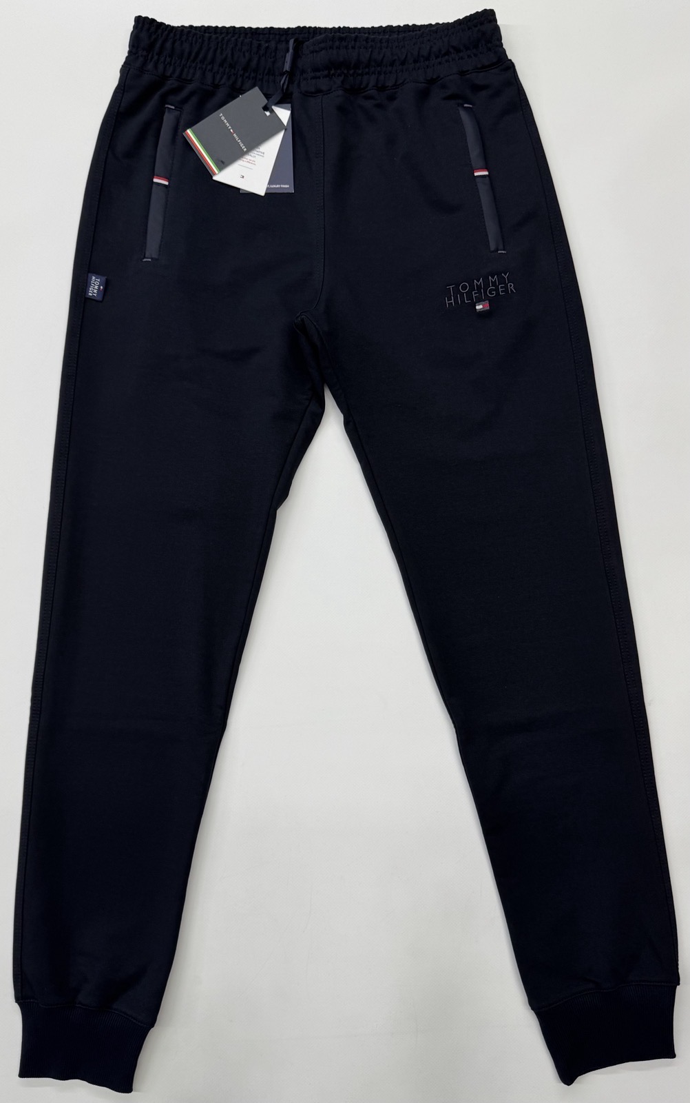 Штаны спорт Trendshop (M-3XL) 0452 navy (деми)