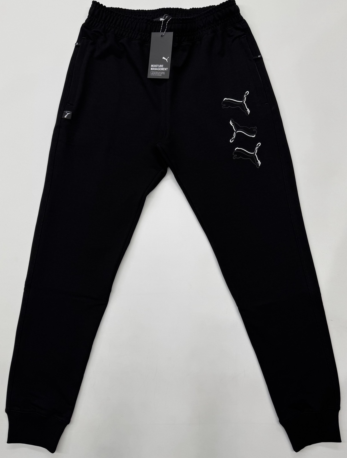 Штаны спорт Trendshop (M-3XL) 0453 black (деми)
