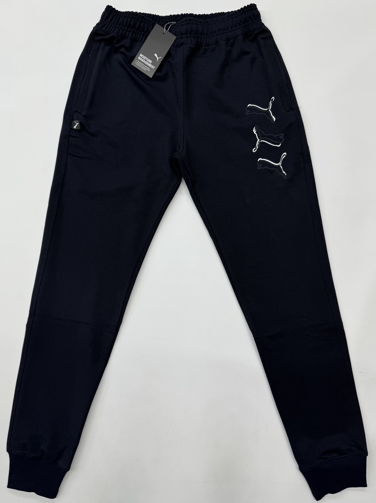 Штаны спорт Trendshop (M-3XL) 0453 navy (деми)