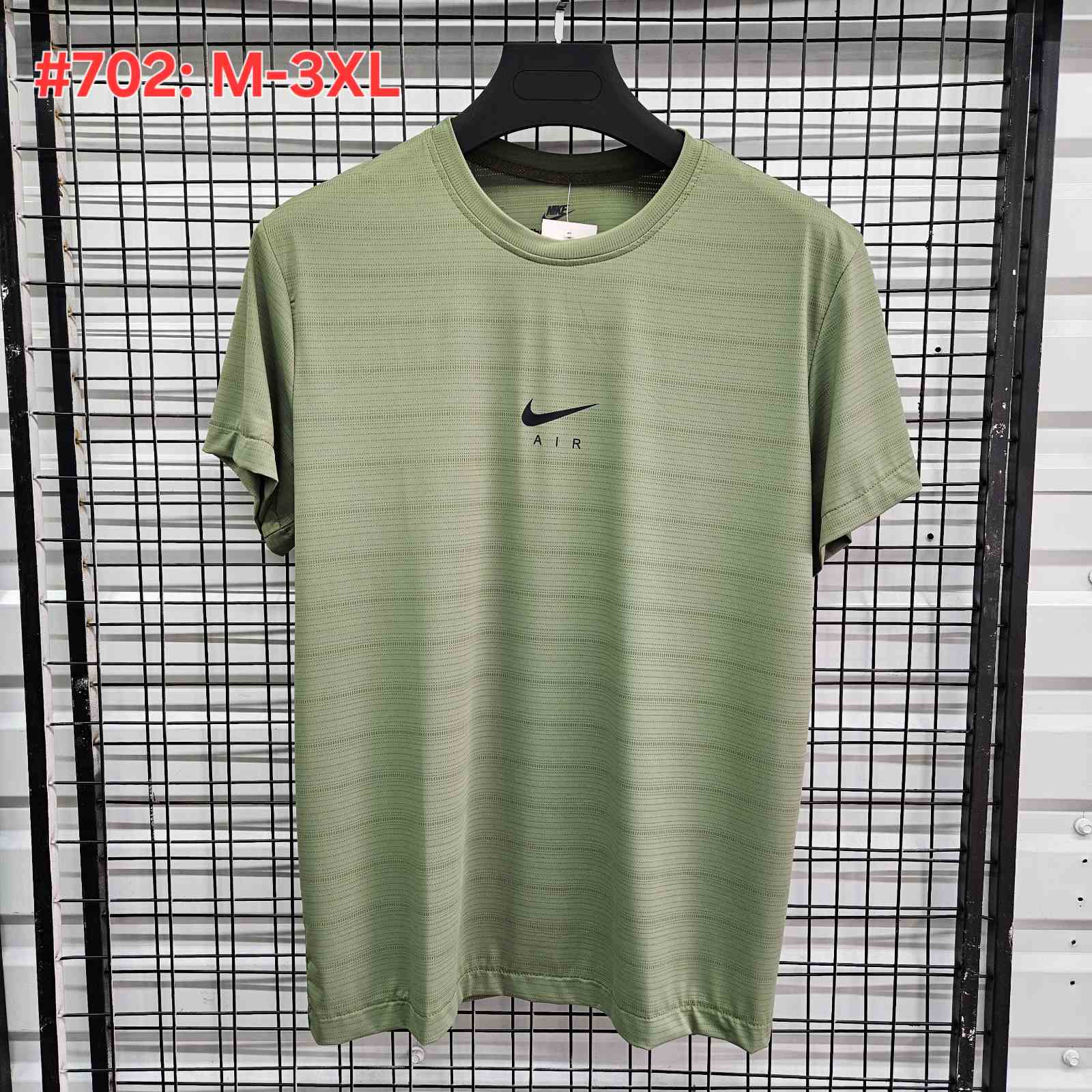 Футболка Jiher (M-3XL) 702 khaki (лето)