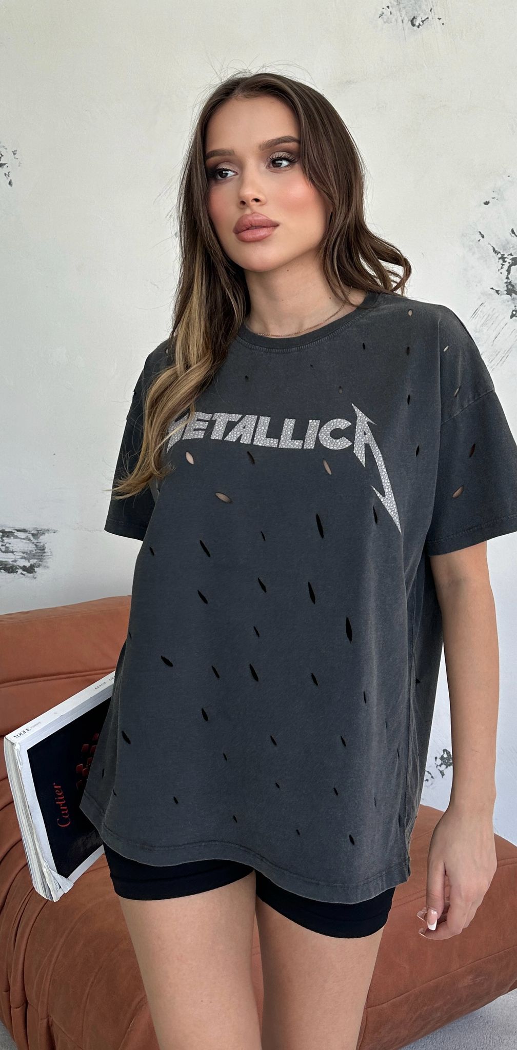 Футболка Major (S-L) M59 grey (лето)