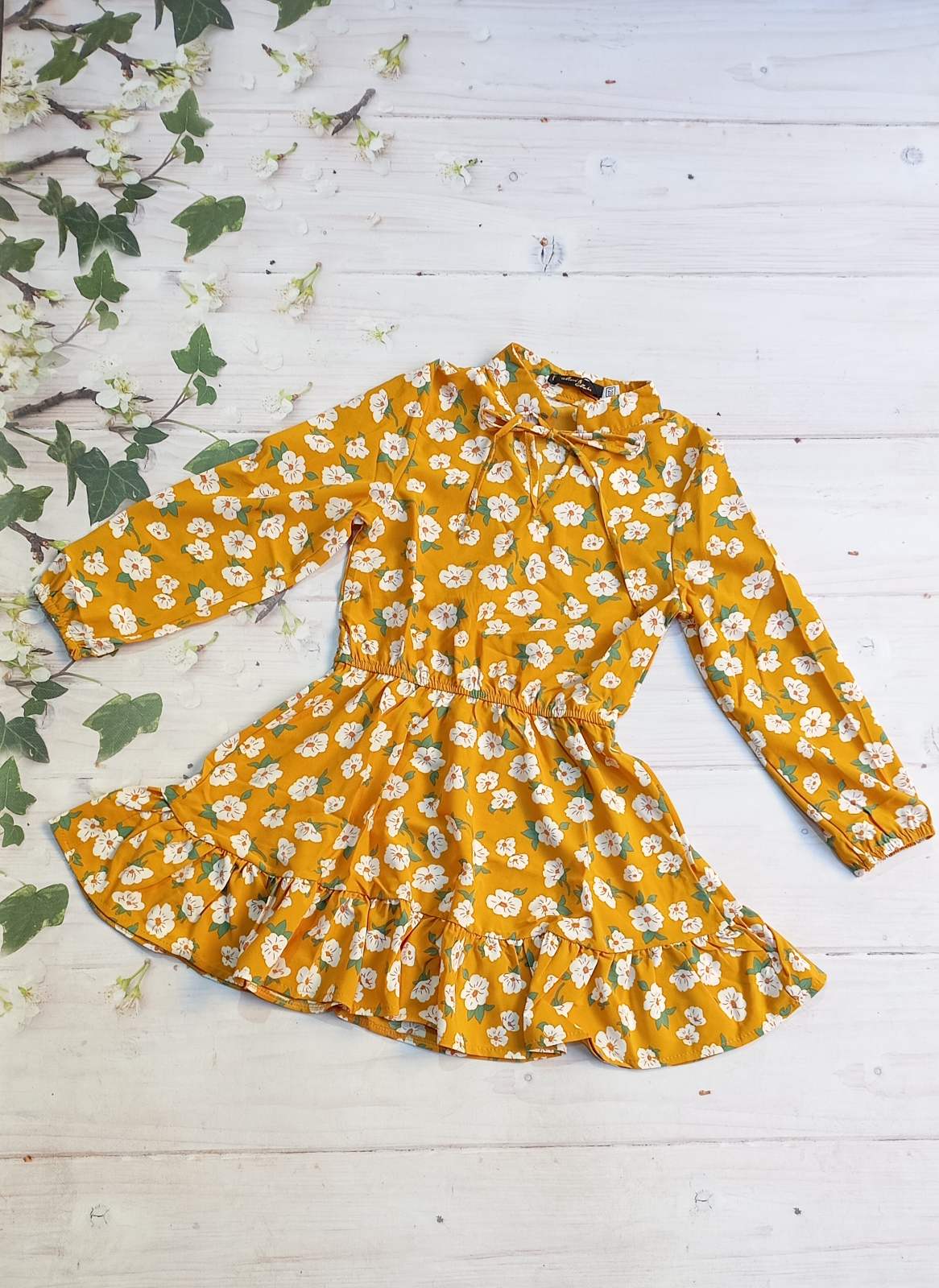 Платье Marimaks (128-140) 845 yellow (лето)
